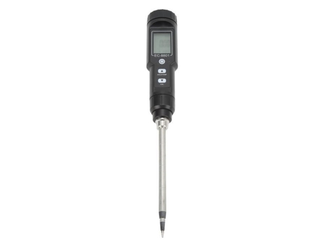 EBTOOLS Ce Testador de Condutividade Ec-8801 Detector Digital de Solo com Luz de Fundo Testador de Temperatura Ce