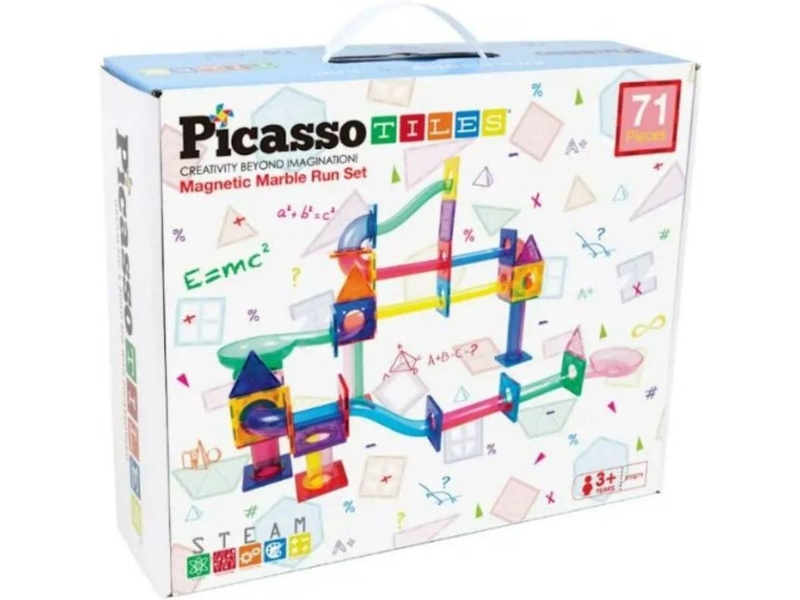Conjunto de Blocos de Construção PICASSO TILE 71 Peças (Idade Mínima Recomendada: 3 Anos)