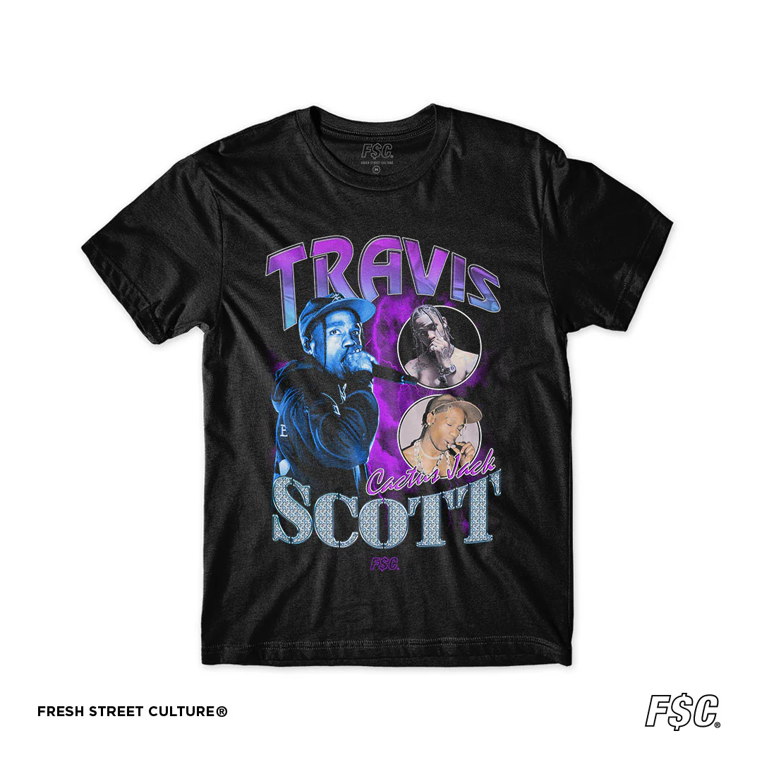 T-shirt Rockinstone Travis Scott(m)