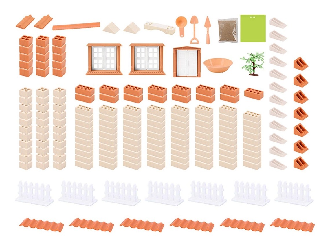 Kits De Conjuntos De Tijolos De Construção Estilo B Slowmoose