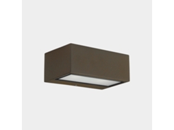 Ledsc4 Nemesis - Aplique 170x170x70mm, Alumínio, Cor Castanho, Led 12.6w, 2700k, 834lm, Ip65