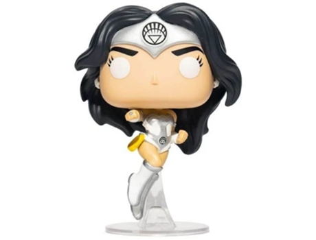 Figura Funko MULHER MARAVILHA Lanterna Branca Brilho 80Th Aniv. Pop! Vinyl