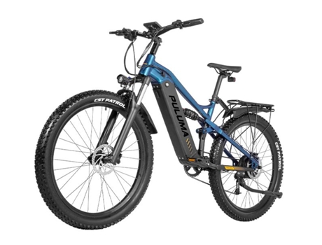 Bicicleta Elétrica Puluma Ph001 Azul 500w Motores 20ah Bateria 27,5 Polegadas Freios Hidráulicos Off Road Fat Bike Mtb Benfuto