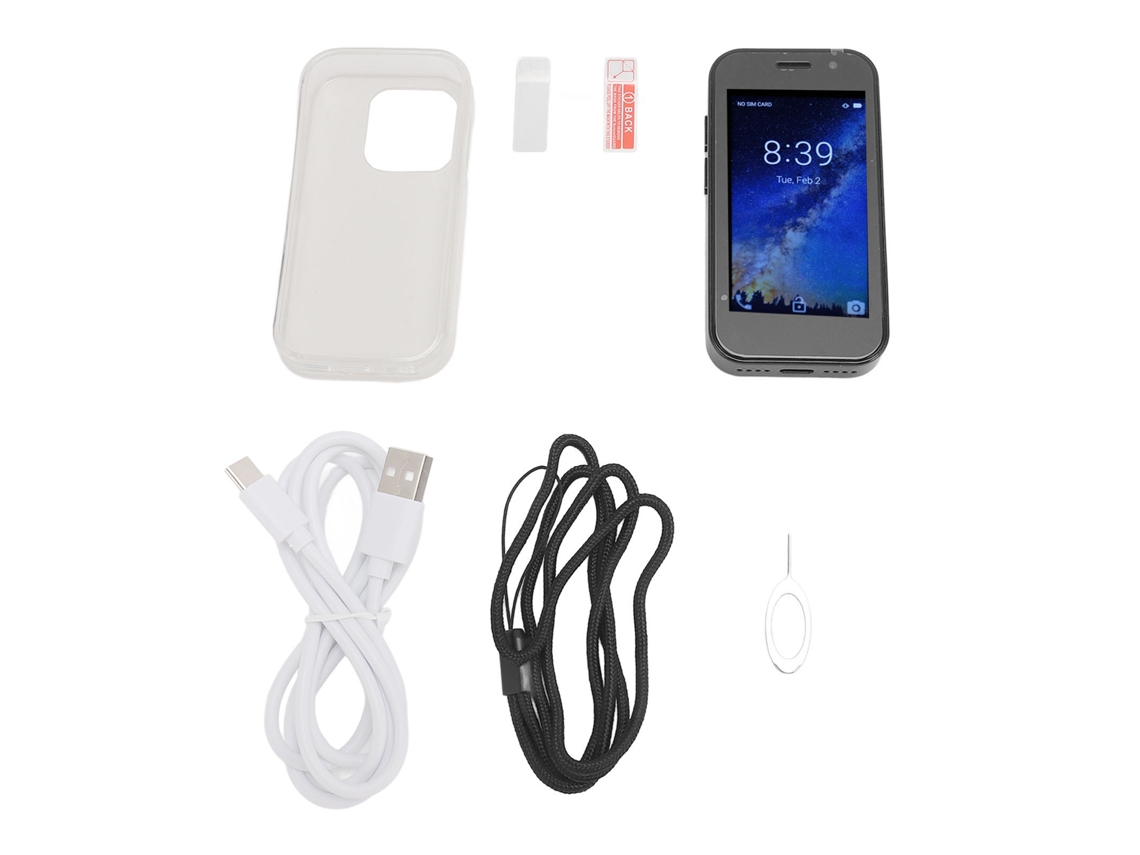 Aetheria smartphone Pequeno Xs15 Pro Desbloqueado 3g 3 Polegadas 2gb Ram 16gb Rom Android 9.0 Preto