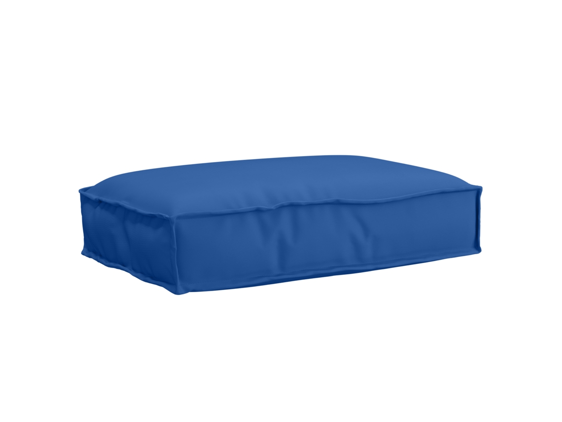 Conjunto 1 Almofada Moderna Vidaxl Azul Oxford (60 X 40 X 8 Cm)