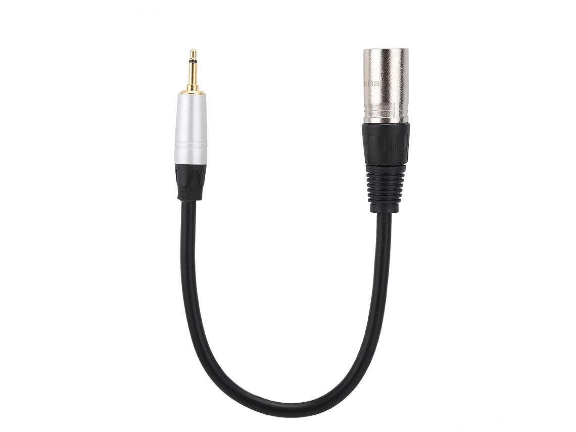 Cabo Adaptador de Áudio 3,5 Mm Macho para Macho, Mp3 Player e Laptop. AQUAFORGE