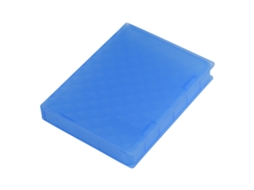 2026zentro-caixa De Armazenamento Antiestática Para Disco Hdd Ssd 2.5 Polegadas, Anti Impacto E Poeira, Azul