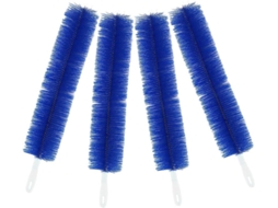 Gadpiparty Conjunto De 4 Escovas Multiuso Flexíveis E Duráveis Com Cabo Ergonômico Confortável Para Limpeza Eficaz