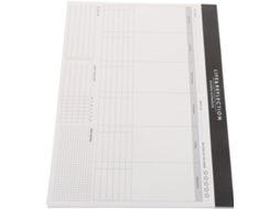 Bloc-notes Hebdomadaire En Papier Blanc Portable Au Format Polyvalent Planification Des Tâches Maison Travail