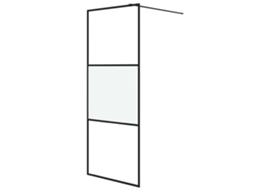 Shower Wall, Shower Walls Vidaxl Preto Vidro (80 X 195 Cm)