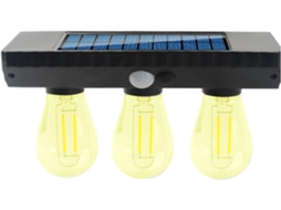 Luzes Solares Externas Com Detecção De Movimento Inteligente
