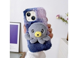Lurelia Capa Iphone 14 Plus Tpu Azul