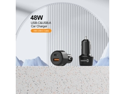 Carregador Auto GOODIS Com Cabo (USB-C 48W)