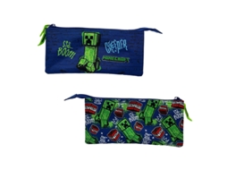 Estuche Triple Minecraft Boom Creeper