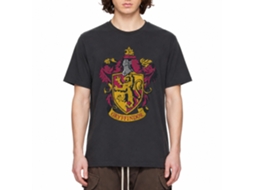 Rockinstone Harry Potter Gryffindor Black T-shirt Size:s