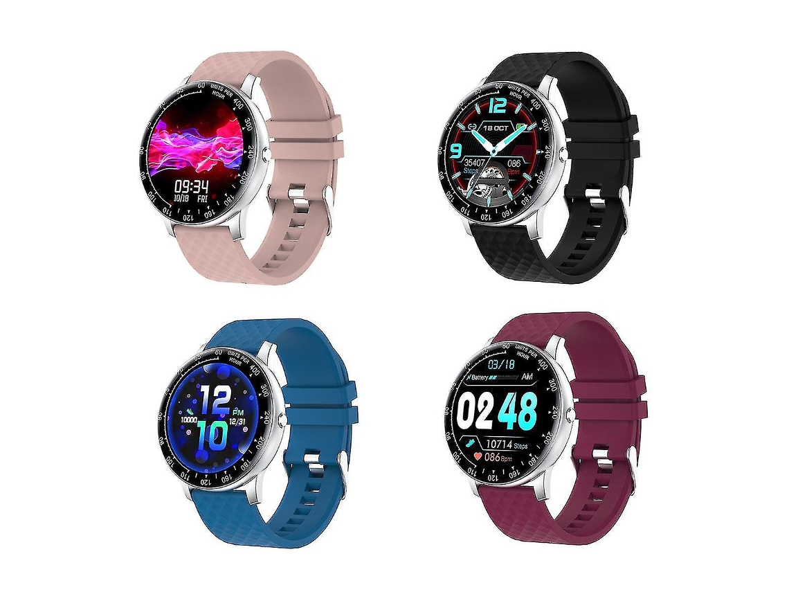Relógio Inteligente Fitness Com Monitor De Pressão Arterial E Frequência Cardíaca Ip67 À Prova Dágua Jinyubo Store