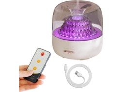 Umidificador Para Escritório, Com Luz Noturna, Reservatório De 200 Ml, 2 Modos Névoa