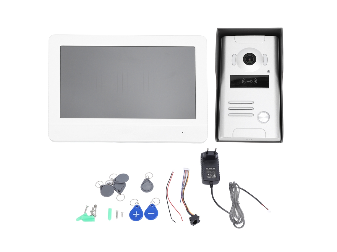 Sistema De Intercomunicação Com Tela Tática E Câmera Hd 1080p