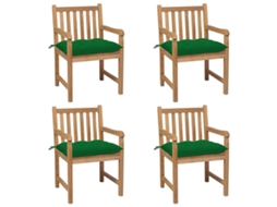 Garden Chair, Garden Chairs Vidaxl Verde Madeira (n/a)