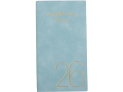 Elegante Caderno De Bolso Para Viagens/ Diário Com Páginas Grossas, Multiuso Trabalho E Anotações, Ideal