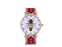 Reloj Casual De Moda Unisex Con Cuerda De Lana De Cuarzo Zhoulianfa