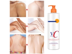 Loción Corporal Com Vitamina C 480ml - Hidratação Ultra 24h, Suaviza E Restaura Elasticidade Da Pele Seca