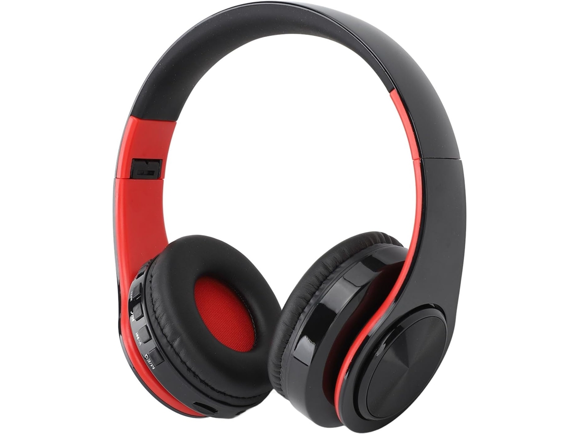 Fones De Ouvido Fockety Over Ear, Sem Fio, Bluetooth, Dobráveis, Portáteis, Multifuncionais, Com Botões, Microfone