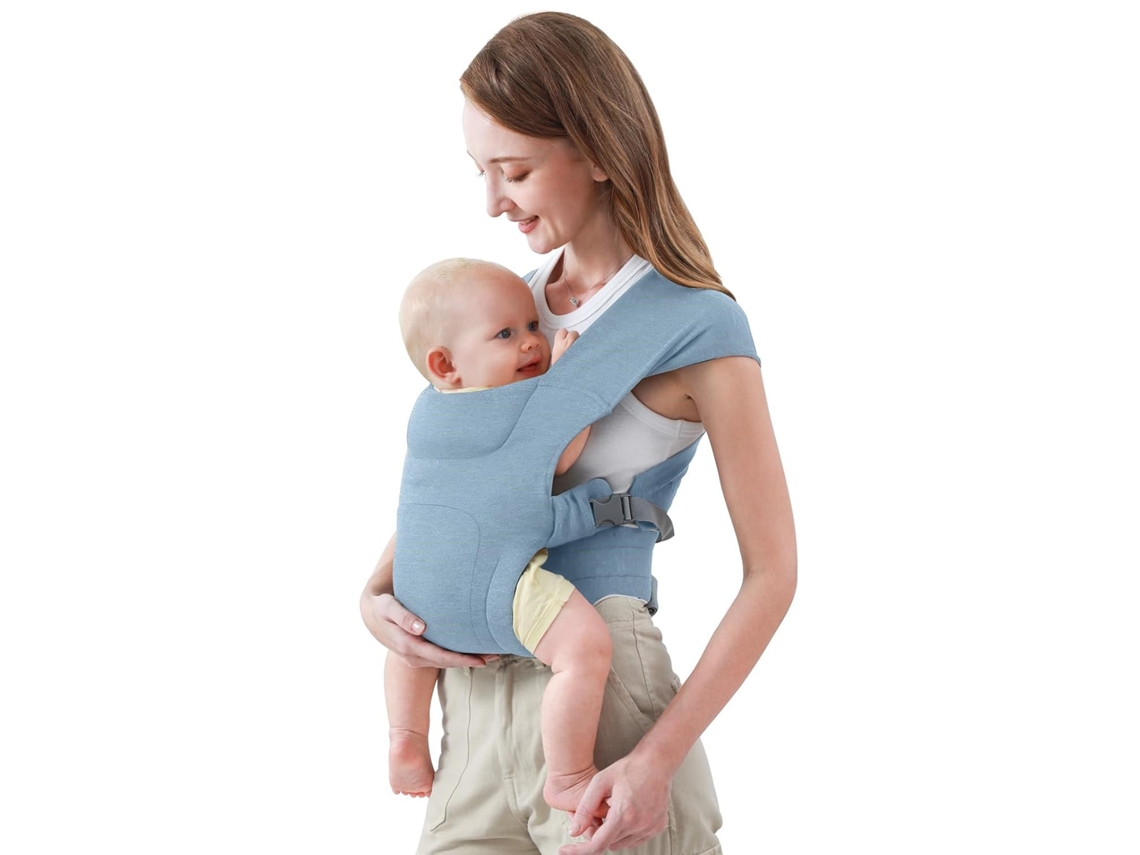 Porta bebês Multifuncional Respirável, Adequado para Bebês de 0 a 18 Meses, Azul CZHHMART