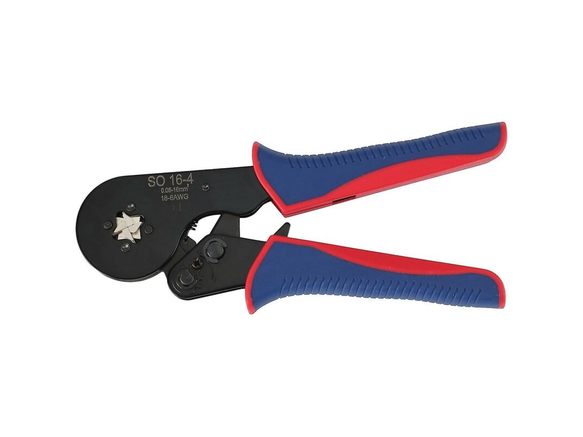 Alicate de Crimpagem So 16 4, 0,08 16 Mm, 30 5 Awg, com Mandíbula Quadrada AQUAFORGE