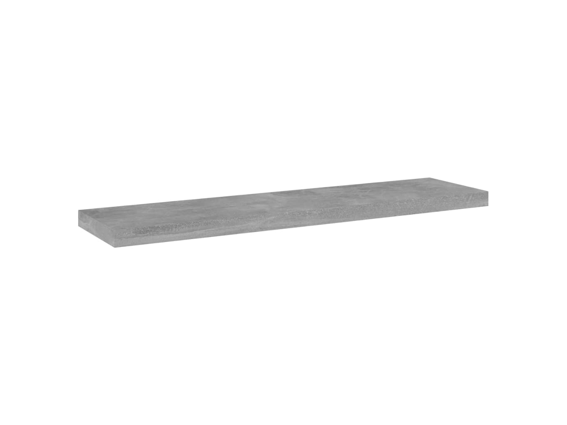 Conjunto de 4 Prateleiras para Prateleira Cinza MAISON EXCLUSIVE Contraplacado 40x10x1,5 cm