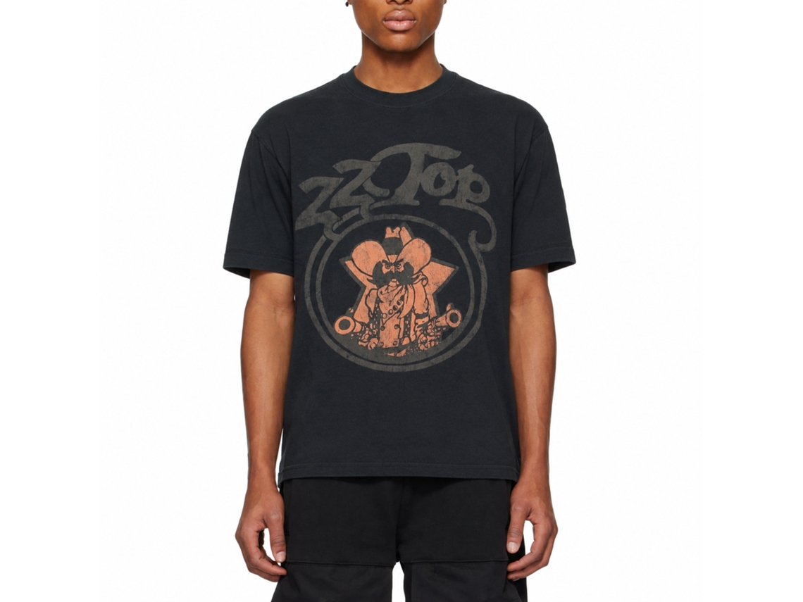 Zz Top Outlaw Vintage T-shirt Unisex Adults Size:m