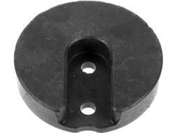 Abajur De Mesa De Plástico Preto Para Escritório.