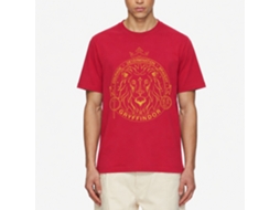 Rockinstone Harry Potter Minimalist Mascot Gryffindor Outline Red T-shirt Size:s