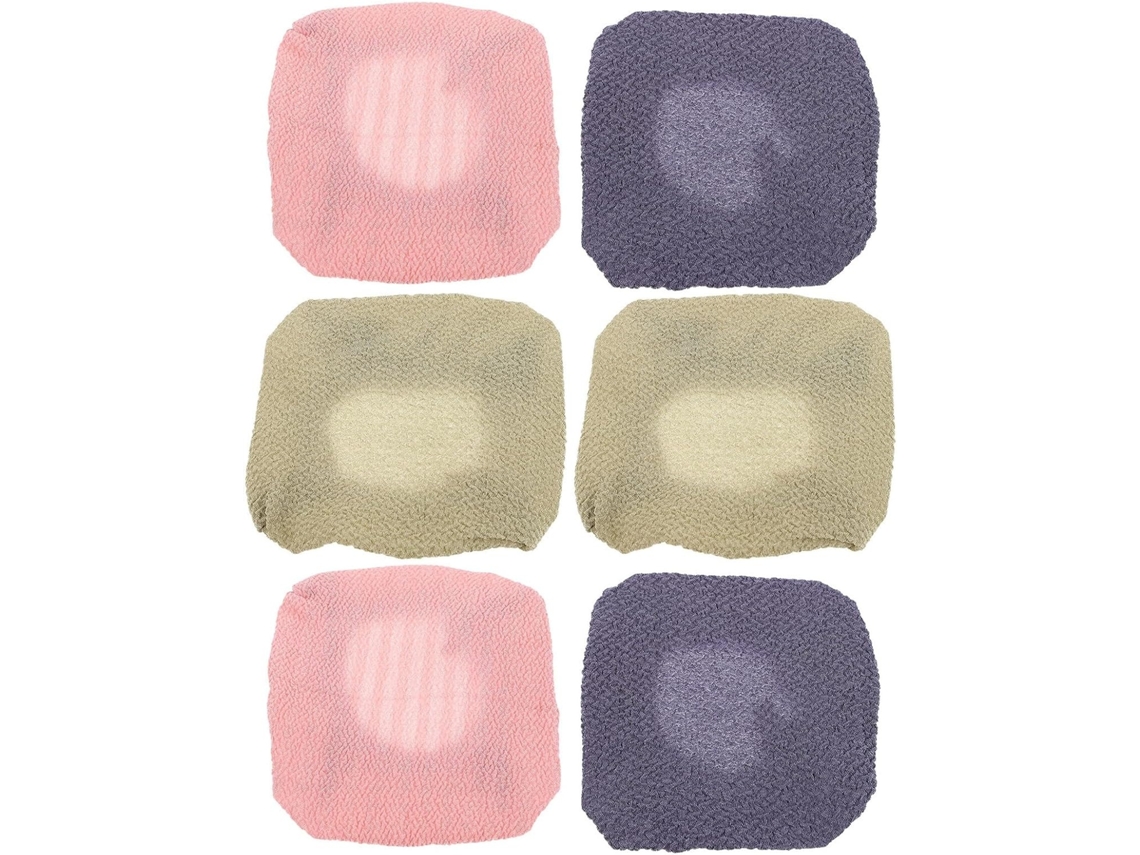 Lurelia Conjunto De 6 Escovas Para Costas Para Duche, Massagem Suave, Limpeza Profunda E Cor Rosa, Verde E Cinzento