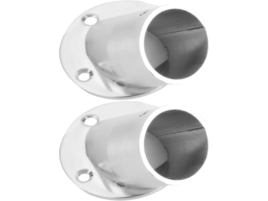 Suporte para Chuveiro Varão Osaladi, Conjunto de 2 Peças, com Ângulo de 90 Graus, em Aço Inoxidável 201, para