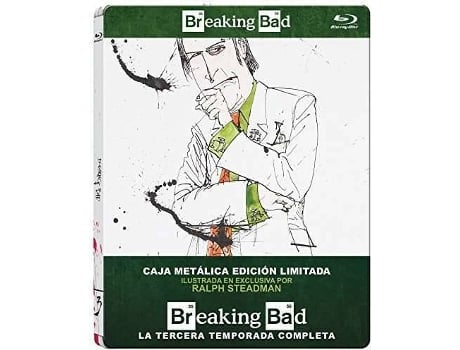 Blu-Ray Breaking Bad - Temporada 3 (Edición Metálica) (Edição em Espanhol)