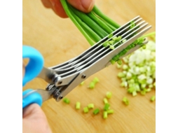 Lurelia Tesoura Cozinha Aço Inoxidável 6 X 15 Cm Verde Multiuso