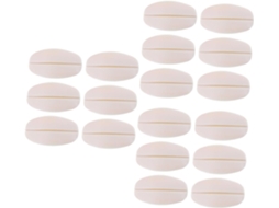 Nuobesty De 18 Protetores De Ombro De Silicone, Antiderrapantes E Invisíveis Para Elevar Os Ombros