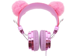 Casque Audio Accessoire Vestimentaire Couleur Aléatoire Oreilles De Chat Pailletées Cabo Élástico Anti - Gel,