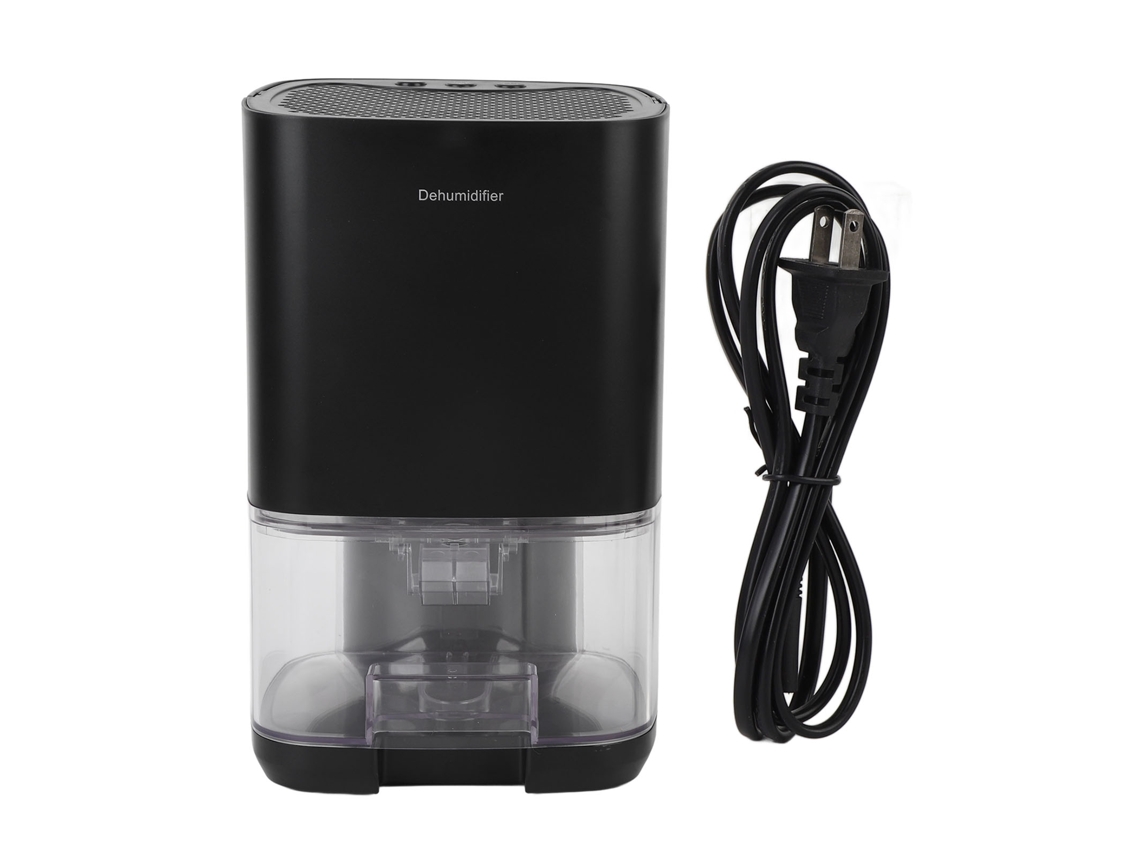 Desumidificador inteligente de 36 W e 1000 ml, ultra silencioso, com luz LED para sala e quarto, enfeite USB | S/MARCA