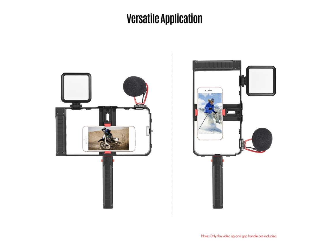 Estabilizador De Vídeo Para Smartphone Mango E Caixa, Compatível Com Iphone E Android