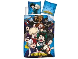 Capa De Edredom De Algodão My Hero Academia Push Para Cama De 90 Cm 87148