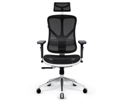 Diablo V Basic Gaming Chair White And Black Dcr