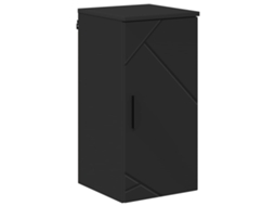 Armário de Banheiro Montado na Parede em Preto 30x31,5x61 cm MAISON EXCLUSIVE