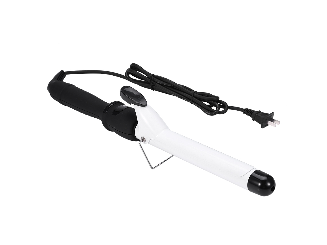 Prendedor De Cabelo Com Revestimento Cerâmico Turmalina Lcd 22mm Prancha De Cachos Ferramenta De Estilo