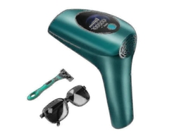 Depilador A Laser Ipl Profissional Permanente Com 900.000 Flashes E Tela Lcd Para Remoção Indolor De Pelos.