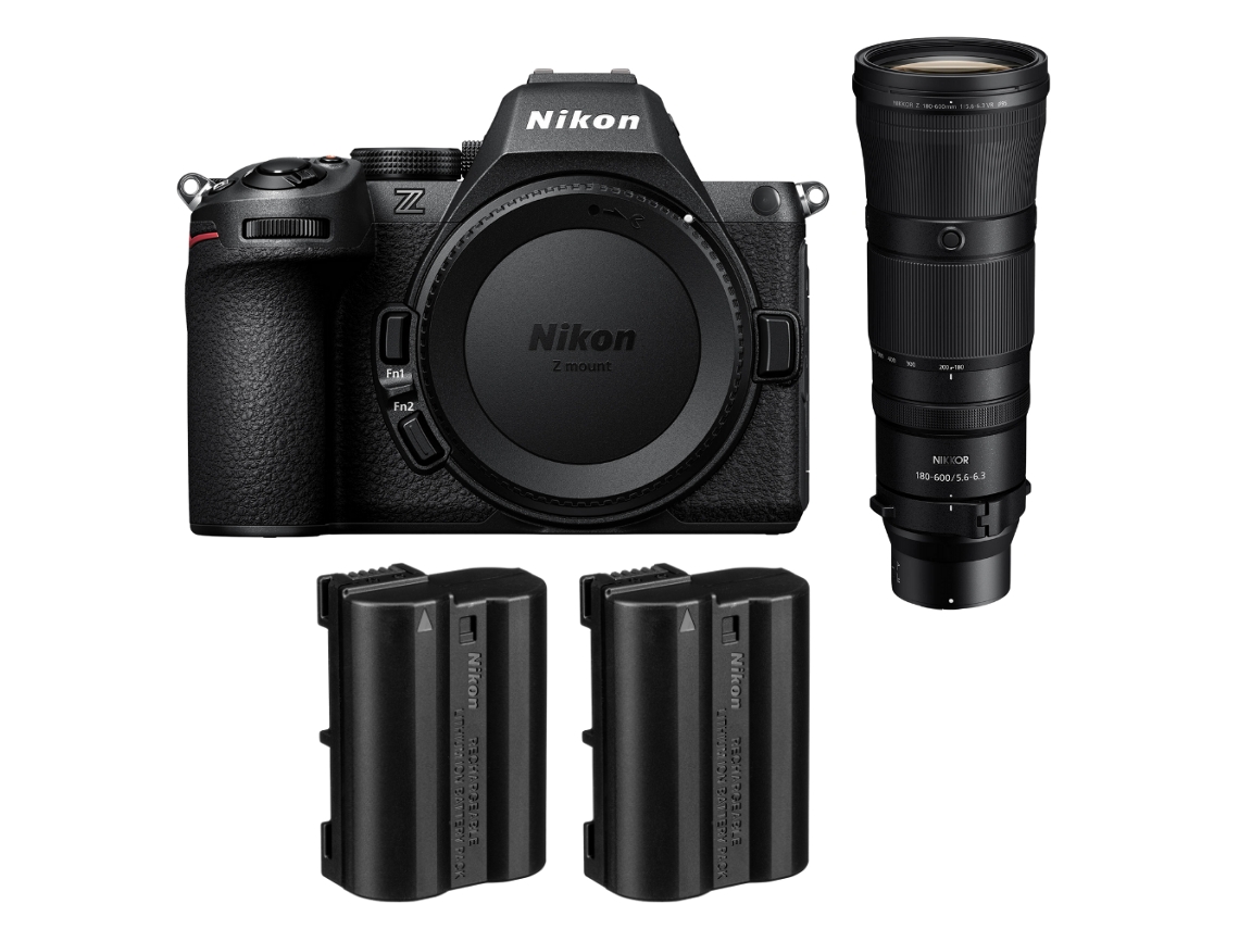 Z5 Ii + 180 600mm F/5.6 6.3 Vr + 2 Nikon En el15c + Ebook “20 Dicas para Fotos Que Impressionam” NIKON