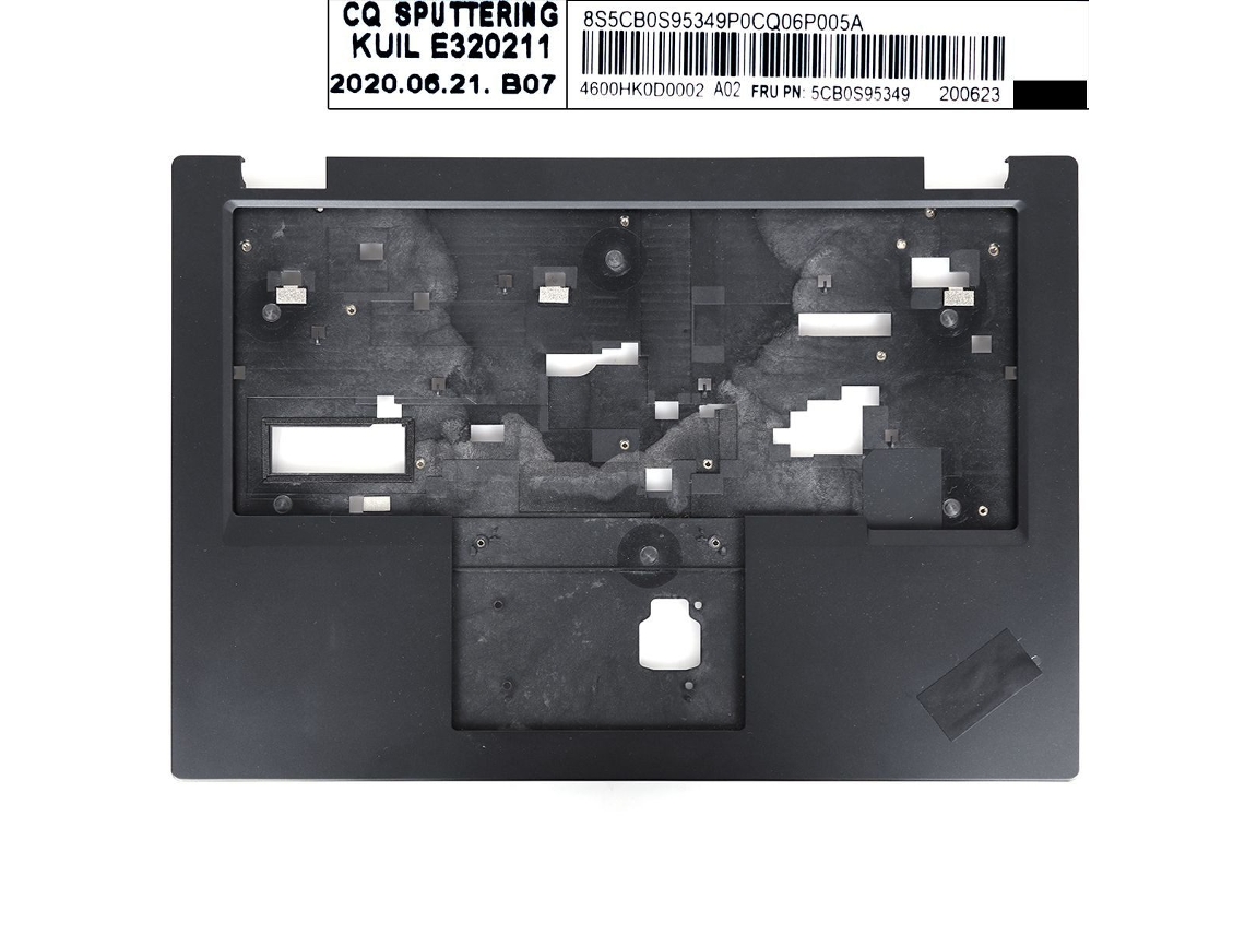Capa para apoio de mãos Lenovo L13 preta compatível com 5CB1C73306