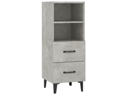 Aparador Cinza Cimento MAISON EXCLUSIVE 34,5x34x90 cm em Madeira Processada