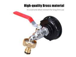 Válvula Adaptadora Ibc LAXISCREED 3/4'' Bronze